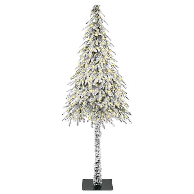 Berkfield Home Stunning Christmas Tree with 300 LEDs White 210 cm PE & Steel - image 1