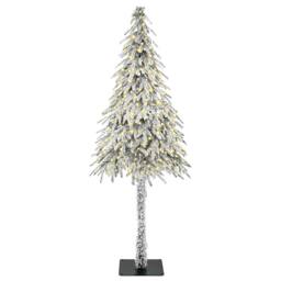 Berkfield Home Stunning Christmas Tree with 300 LEDs White 210 cm PE & Steel