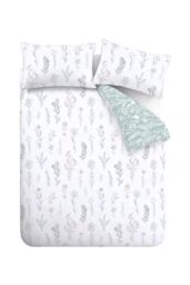 Bianca 'Wild Flowers' 200TC Cotton Duvet Cover Set in Green - Size: King - thumbnail 5