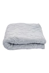 Living and Home Soft Warm Plush Fuzzy Throw Blanket in Grey - Size: Small - thumbnail 7