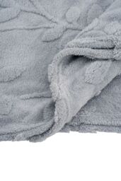 Living and Home Soft Warm Plush Fuzzy Throw Blanket in Grey - Size: Small - thumbnail 8