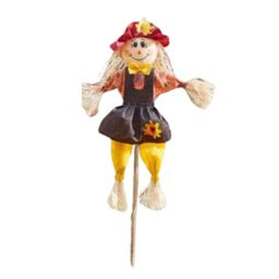 Marco Paul 90cm Scarecrow Garden Decoration - Girl - thumbnail 5