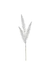 KDMD Silver Glitter 3 Leaf Palm Stem 3 Pack - thumbnail 1