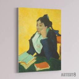 "Artery8 Madame Joseph Michel Ginoux Van Gogh Vintage Canvas Wall Art in Yellow - Size: W18"" x H24""" - thumbnail 2