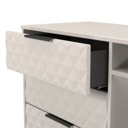 Ready Assembled 2 U Islay 3 Drawer TV Unit (Ready Assembled) in Taupe - thumbnail 6