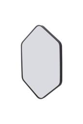 Living and Home Aluminium Alloy Framed HD Float Glass Bathroom Mirror in Black - thumbnail 3