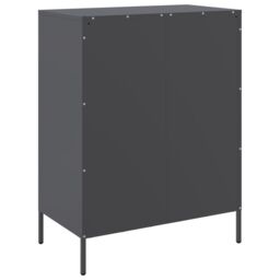 Berkfield Home Sideboard Anthracite 68x39x89 cm Steel - Size: 68 x 39 x 89 cm - thumbnail 8