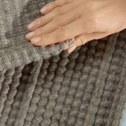 THE RUGS Ted Baker Camden Wool Parker Rug Handwoven Striped Living Room in Grey - Size: 200 cm x 300 cm - thumbnail 7