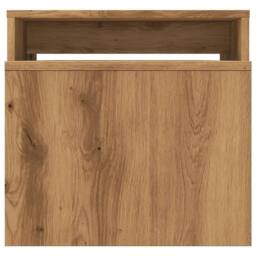 Berkfield Home Coffee Table Artisan Oak 100x48x40 cm Engineered Wood in Brown - Size: 100 x 48 x 40 cm - thumbnail 5