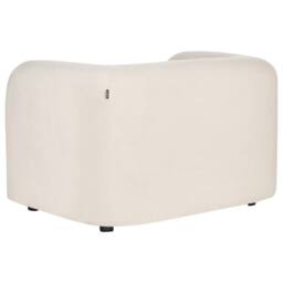Wyld and Coco 5-Seater Off-White Velvet Sofa Set in White - thumbnail 9