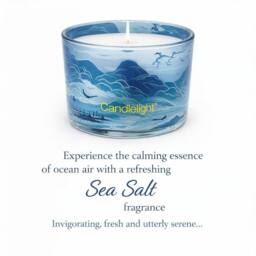 Candlelight The Silk Road Collection Tianshui Sea Salt Duo Gift Set in Blue - thumbnail 6