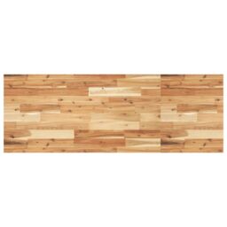 Berkfield Home Bathroom Vanity Top Oil Finished 160x50x2 cm Solid Wood Acacia in Brown - Size: 160 x 50 x 2 cm