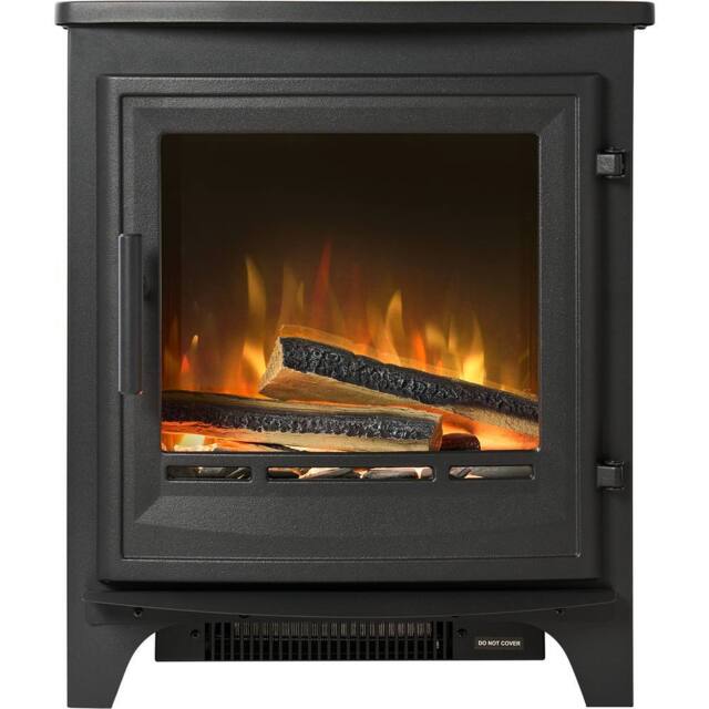 Acantha Fires & Fireplaces Acantha Halo Electric Stove in Black - image 1