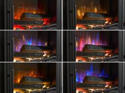 Acantha Fires & Fireplaces Acantha Halo Electric Stove in Black - thumbnail 9