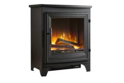 Acantha Fires & Fireplaces Acantha Halo Electric Stove in Black - thumbnail 2
