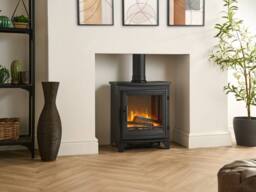 Acantha Fires & Fireplaces Acantha Halo Electric Stove in Black - thumbnail 4
