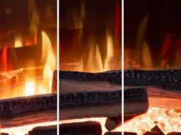 Acantha Fires & Fireplaces Acantha Halo Electric Stove in Black - thumbnail 7