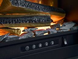 Acantha Fires & Fireplaces Acantha Halo Electric Stove in Black - thumbnail 5