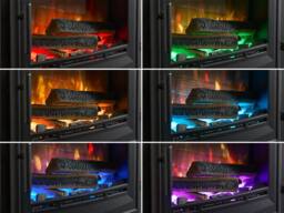 Acantha Fires & Fireplaces Acantha Halo Electric Stove in Black - thumbnail 8