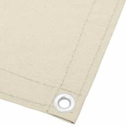 Berkfield Home Balcony Screen Cream 120x700 cm 100% Polyester Oxford - thumbnail 3
