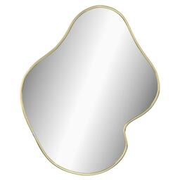 Berkfield Home Wall Mirror Gold 50x40 cm