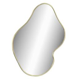 Berkfield Home Wall Mirror Gold 50x40 cm - thumbnail 3