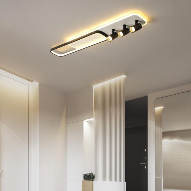 Garwarm 3-Light Track Ceiling Light, Acrylic, Dimmable Control - image 1