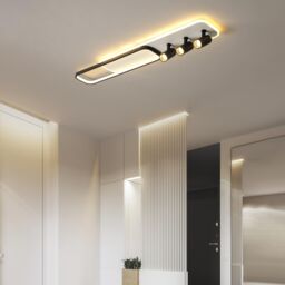 Garwarm 3-Light Track Ceiling Light, Acrylic, Dimmable Control - thumbnail 1