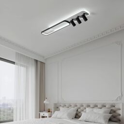 Garwarm 3-Light Track Ceiling Light, Acrylic, Dimmable Control - thumbnail 3