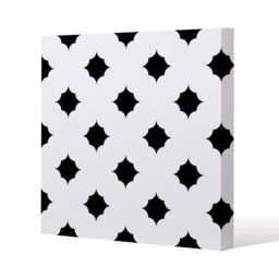 Benjamin Tate Design Star Ornament (Canvas Print) / 61 x 61 x 4cm in Natural - Size: 61 x 61 x 4 cm - thumbnail 1