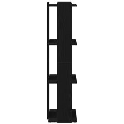 Berkfield Home Bookcase 3-Tier Black 60x30x120 cm Engineered Wood - Size: 60 x 30 x 120 cm - thumbnail 5