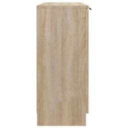 Berkfield Home Sideboard Sonoma Oak 90.5x30x70 cm Engineered Wood in Brown - thumbnail 6