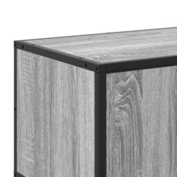 Berkfield Home TV Cabinet Grey Sonoma 210x35x41 cm Engineered Wood - Size: 210 x 35 x 41 cm - thumbnail 8