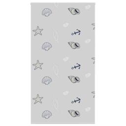 Berkfield Home Shower Roller Blind 120x240 cm Fabric Width 116 cm in Grey - thumbnail 2