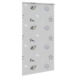 Berkfield Home Shower Roller Blind 120x240 cm Fabric Width 116 cm in Grey - thumbnail 4