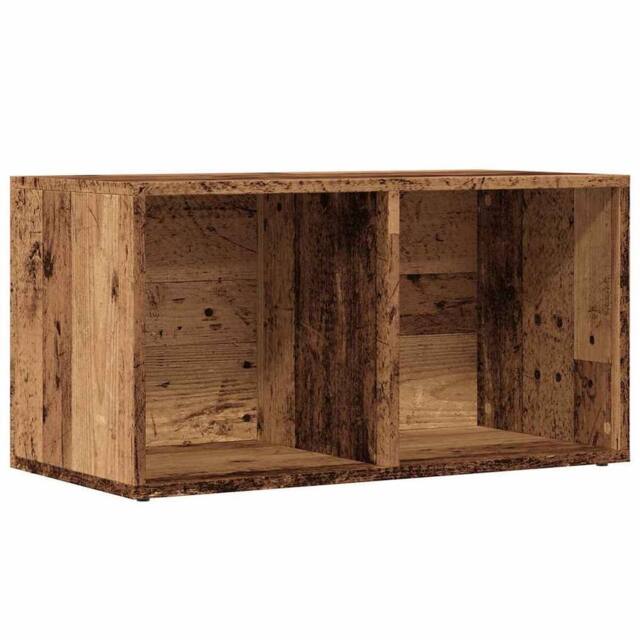 Berkfield Home LP Storage Box Old Wood 69.5x34x36 cm Engineered Wood in Brown - image 1