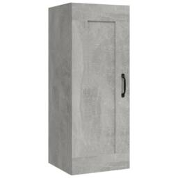 Berkfield Home Hanging Cabinet Concrete Grey 35x34x90 cm Engineered Wood - Size: 35 x 34 x 90 cm - thumbnail 1