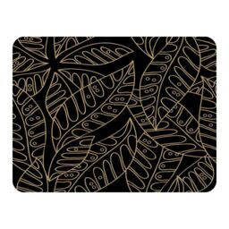 Benjamin Tate Design Lined Flower Print Blanket in Natural - Size: 120 cm x 150 cm - thumbnail 1