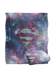 Warner Brothers Superman Logo Officially Licensed Silky Touch Super Soft Throw Blanket 152 x 127 cm in White - thumbnail 2