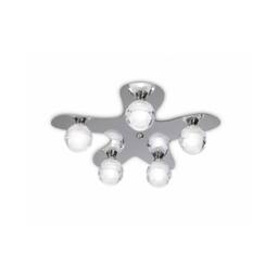 Netlighting Loop Ceiling 5 Light G9 Polished Chrome in Silver - thumbnail 1