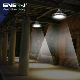 ENER-J 150W LED UFO Highbay Light CCT & Wattage Switchable IP65 in White - thumbnail 6