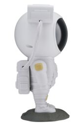 Living and Home Star Projector Astronaut Space Warrior Galaxy Night Light Starry Nebula Ceiling Projection Lamp in White - thumbnail 3