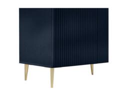 Vente-unique 4 - Door Buffet - MDF & Steel - Blue & Gold - YESINIA in Midnight - thumbnail 9