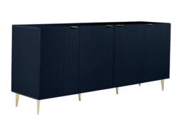 Vente-unique 4 - Door Buffet - MDF & Steel - Blue & Gold - YESINIA in Midnight - thumbnail 6