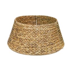 Ivyline Water Hyacinth Foldable Round Tree Skirt H26cm W62cm in Natural - thumbnail 2