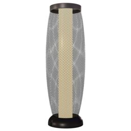 OUTSUNNY 71.5 cm Garden Solar Lamp, Metal Floor Lamp with Auto On/Off LED in Black - thumbnail 2