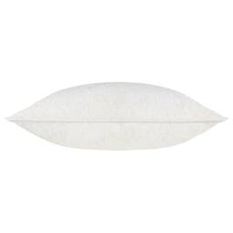 Paoletti Lustre Crushed Velvet Cushion in Ivory - Size: 50 cm x 50 cm - thumbnail 3