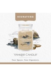 Yankee Candle Women's Signature Large Jar Amber & Sandalwood in Brown - thumbnail 3