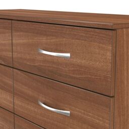 Ready Assembled 2 U Hampshire 6 Drawer Wide Chest (Ready Assembled) in Walnut - thumbnail 7