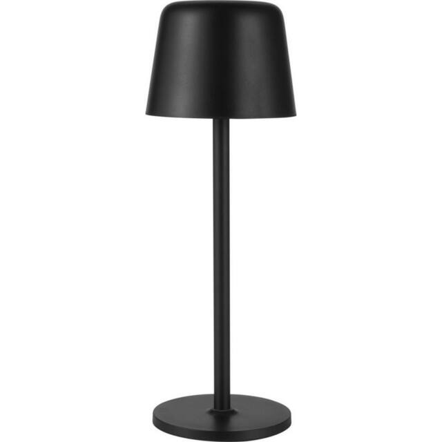 Floso Alya Rechargeable Table Lamp in Black - image 1